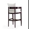 Manhattan Comfort Ritz Barstool in Ivory and Dark Walnut, PK3 3-BS013-IV - alternate 4